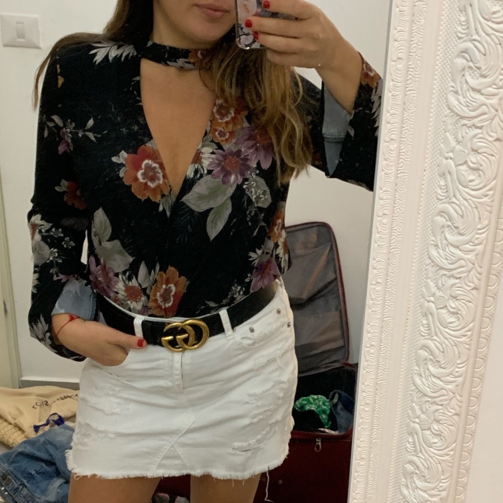 Gucci Leather Belt with Marmont GG Buckle - Picture 7 of 8